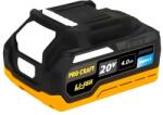 PRO-CRAFT Acumulator PROCRAFT ENERGY 20V, 4Ah, LI-ION (14604)