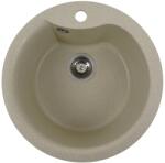 ELEFANT Chiuveta de bucătărie Elefant Premium Turas 480 , Nisip bej 482 mm (12603) Chiuveta