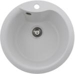 ELEFANT Chiuveta de bucătărie Elefant Premium Turas 480 , Alb 482 mm (12316) Chiuveta