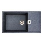 ELEFANT Chiuveta de bucatarie Elefant Premium Diamond Grafit , 856x500 mm (13882) Chiuveta