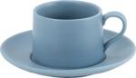 Zafferano Ceașcă pentru cafea Levante 80 ml albastră cu farfurioară (LEV0615)