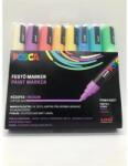 uni Dekormarker készlet, 1, 8-2, 5 mm, UNI "Posca PC-5M", 8 különböző pasztell szín (TUPC5MPASZTELL) - jatekotthon
