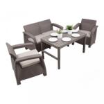 Keter Corfu Lyon Duo 4+1 cappuccino színben 232296_227644_227643_4