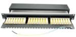 Emtex Patch panel 24 porturi , 1U, FTP Cat. 5e, Krone+110 , suport de cabluri integrat - EMTEX (PBPP33) - evomag