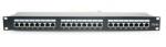 Emtex Patch panel rackabil cu 24 porturi Emtex PBPP33, 1U, FTP, Cat. 5e, Krone+110, suport cabluri, metal (PBPP33)