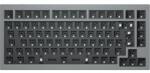 Keychron Q1 Swappable RGB Backlight ISO USB Gaming Billentyűzet - Barebone Szürke