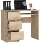 AKORD CLP Sonoma Balkezes Íróasztal Laminált Tölgy (IP0PBIUDAB009)