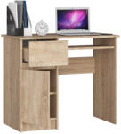 AKORD Piksel Bal Oldali Számítógépasztal Sonoma Tölgy (IP0PBIUSONPIKSLEW)