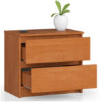 AKORD CLP Égerfa Éjjeliszekrény 2 Fiókos Laminált (OP0PK-6OLC001)