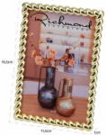  Richmond Interiors Elegáns Fonott Arany Képkeret 16, 5x11, 5 cm (KHM--PF-0011)