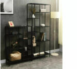  Costa B Modern Laminált Fekete Polcos Állvány (SIG-COSTABC)