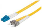 Manhattan 474016 cabluri din fibră optică 1 m LC ST OS2 Galben (474016)