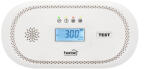 Somogyi Elektronic CO10LCD szén-monoxid vészjelző, 85dB, LED állapotjelző, élettartam vége kijelzés, elemes (2xAA), fehér