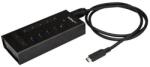 StarTech StarTech. com HB30C5A2CST hálózati csatlakozó USB 3.2 Gen 1 (3.1 Gen 1) Type-B 5000 Mbit/s Fekete (HB30C5A2CST)