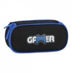 Starpak Gamer ovális tolltartó - fekete (550911) (550911)