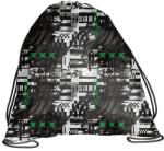 PASO BeUniq tornazsák - fekete, zöld (BU25PI-714) (BU25PI-714)