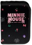 PASO Minnie Mouse kihajtható tolltartó - Fekete, Masnis (DM25XX-P001BW) (DM25XX-P001BW)