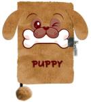 Paso Kutyás szőrmés kulcsos napló A5/96 lap (PP24DG-3676) (PP24DG-3676)