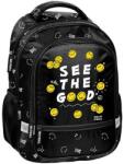 PASO Smiley ergonomikus iskolatáska, hátizsák - 2 rekeszes - See the Good (SM25LU-260) (SM25LU-260)