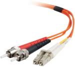 C2G Fiber Optic LC Fiber Optic ST Átalakító Narancssárga 10m 85497 (85497)