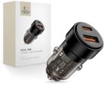Tech-Protect Cc03 2-portos autós töltő Pd75w fekete