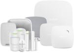 Ajax Systems Sistem de alarma wireless Ajax Full Security, 12 m, 15 taste, 88 grade, pet immunity, 868 MHz, 4 butoane, buton de panica, 105 / 113 dB, fotoelectric, termocuplu (AJAX-FULL-SEC)