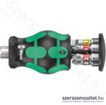 Wera Kraftform Kompakt Stubby marokcsavarhúzó 6 részes bitkészlettel (PH/PZ/SL) (05008874001) (05008874001)