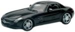 New Ray Toys Mașină din metal Newray - Mercedes Benz SLS Coupe AMG, negru, 1: 24 (71193A)