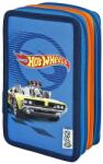 Undercover Penar școlar echipat Undercover Scooli - Hot Wheels, 3 fermoare (30659) Penar