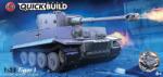 Airfix Model asamblat Airfix Militar : Tancuri - QUICKBUILD Tiger I Tank - Asamblare fără lipici (AIRJ6041)