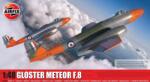 Airfix Model asamblat Airfix Militar : Avioane - Avion de luptă britanic Gloster Meteor F. 8 (AIR09182A)