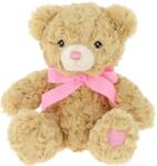 Keel Toys Jucărie de pluș Keel Toys - Ursuleț, cu o inimă roz și o panglică, 25 cm (SV2966)