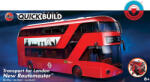 Airfix Model asamblat Airfix Modern: Autobuze - QUICKBUILD New Routmaster Bus - Asamblare fără lipici (AIRJ6050)