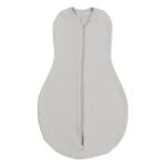 Kidizi Sistem de infasat cu fermoar dublu Kidizi SnugPod Grey M, pentru bebelusi cu greutate de 3.8-7 kg, 0.5 tog (5949551914136)