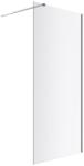 Excellent Vidoq zuhanykabin fal walk-in 100 cm króm fényes/átlátszó üveg KAEX. 1506.1000. LP. CR (KAEX15061000LPCR)