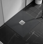 BALNEO Stone Tray kompozit zuhanytálca 90x90x2, 5 cm, sötétszürke STFDG909025 (STFDG909025)