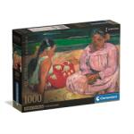 Clementoni Puzzle 1000 db Museum High Quality Collection Compact - Gauguin, Tahiti nők (39975)