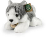 Rappa Plush câine husky culcat 20 cm ECO-FRIENDLY