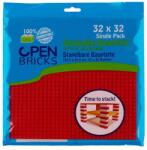 Open Brick Source Jucarie - Seturi de constructie - Placa rosie 32x32 (OB-P32RD1)