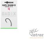 Korda Basix Kurv Shank Barbless Méret: 4 - Korda Pontyozó Horog (KBX038)
