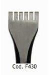 MILANI UTENSILI Dalta manuala 6 dinti sculptura piatra , 20 mm, Milani Utensili (F430) Dalta