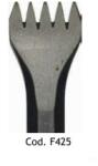 MILANI UTENSILI Dalta manuala 5 dinti sculptura piatra , 24 mm, Milani Utensili (F425) Dalta