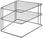 Metaltex Raft suplimentar negru din oțel inoxidabil 25x25 cm Palio - Metaltex Raft