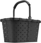 Reisenthel carrybag fekete pöttyös női bevásárló kosár (BK7076)