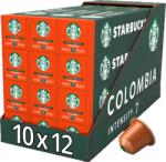 Starbucks Capsule de cafea de origine Columbia pentru Nespresso 120 buc