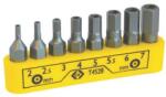 Carl Kammerling C. K. T4528 Csavarhúzó bits készlet 8 részes, hatlap furattal, 2 2.5 3 4 5 5.5 6 7 mm