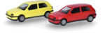 HERPA 014014 Volkswagen Golf III VR6, kétajtós, összerakhatós Minikit, 2 db (4013150014014)
