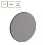 spectrumLED 12W CCT IP44 PIATTA szürke homlokzati lámpatest SpectrumLed (SP SLI003042CCT_PW)