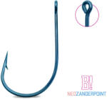 Delphin B! Neo ZanderPoint Blu 2/0 Füles, Szakállas Pergető Horog 10db (101005128)
