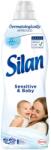 Henkel Silan textilöblítő koncentrátum Sensitive 880ml 40 Mosásos - klin